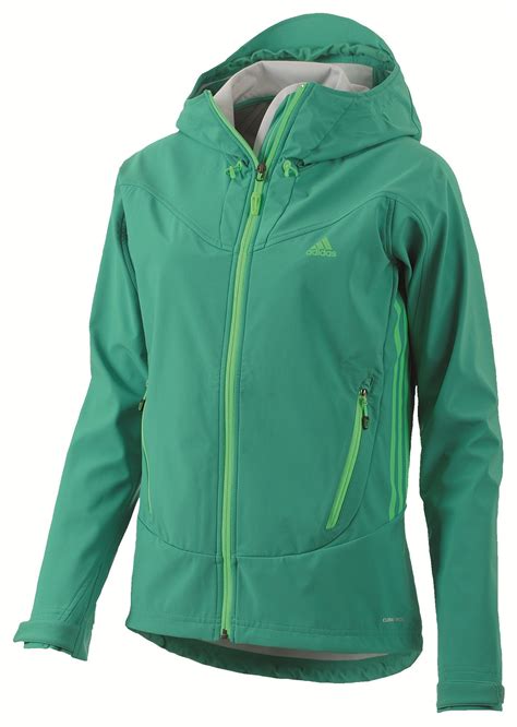 adidas softshelljacke damen grün|Sportliche adidas Softshell.